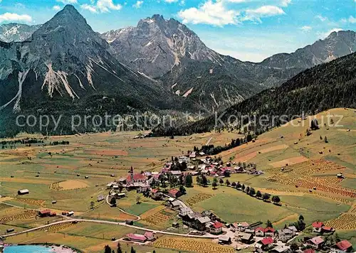 AK / Ansichtskarte Lermoos Tirol Sonnenspitze Gruenstein Kat. Lermoos