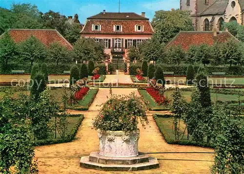 AK / Ansichtskarte Darmstadt Prinz Georg Palais mit Garten Kat. Darmstadt