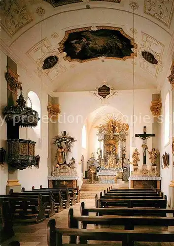 AK / Ansichtskarte Grossheubach Kloster Engelberg Wallfahtskirche Inneres Kat. Grossheubach Main