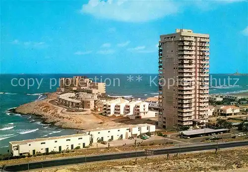 AK / Ansichtskarte La Manga del Mar Menor Strand Hochhaus 