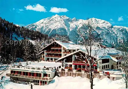 AK / Ansichtskarte Garmisch Partenkirchen Berghotel Forsthaus Graseck Kat. Garmisch Partenkirchen