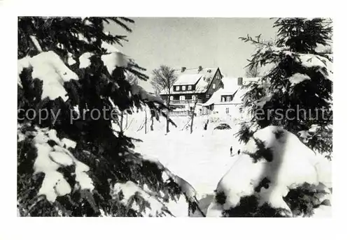 AK / Ansichtskarte St Andreasberg Harz Haus Hanneli Bergpension Frhr v Frincks Kat. Sankt Andreasberg