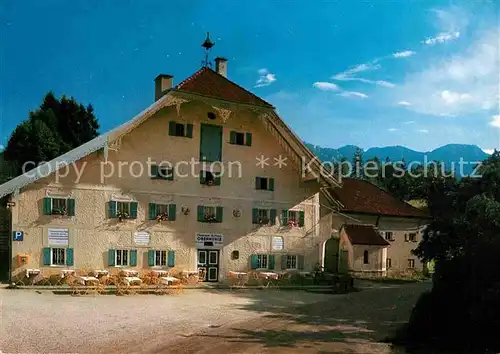 AK / Ansichtskarte Weissbach Alpenstrasse Gasthaus Obermuehle Kat. Schneizlreuth
