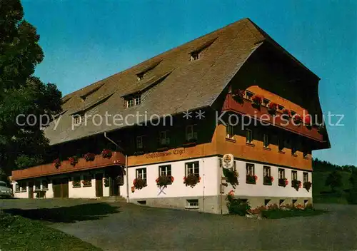 AK / Ansichtskarte Alpersbach Gaestehaus und Pension zum Engel Kat. Hinterzarten