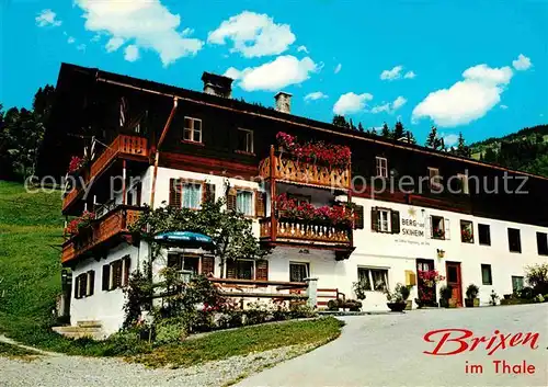 AK / Ansichtskarte Brixen Thale Berg und Skiheim Kat. Brixen im Thale