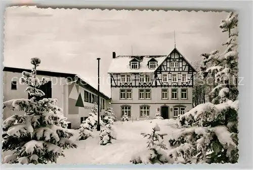 AK / Ansichtskarte Hoheleye Berghotel Auf der Hoheleye Kat. Winterberg