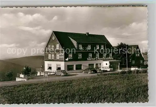 AK / Ansichtskarte Altastenberg Haus Platte Kat. Winterberg