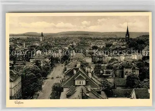 AK / Ansichtskarte Giessen Lahn Panorama Blick ueber die Stadt Kat. Giessen