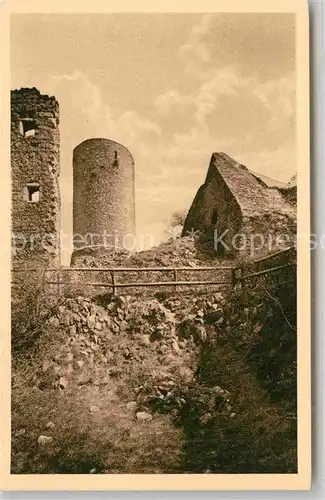 AK / Ansichtskarte Gleiberg Burg Teilansicht der inneren Ruine