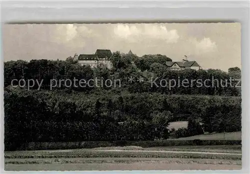 AK / Ansichtskarte Schiffenberg Giessen Ausflugsgaststaette Kloster Historische Staette 12. Jhdt. Kat. Giessen