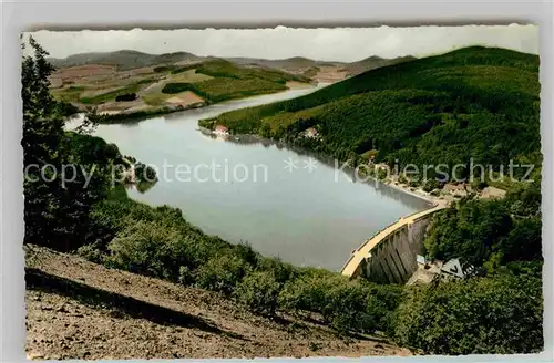 AK / Ansichtskarte Diemelsee Diemeltalsperre Blick vom Eisenberg Kat. Diemelsee