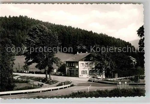 AK / Ansichtskarte Gudenhagen Gasthof Pension Gruss Kat. Brilon