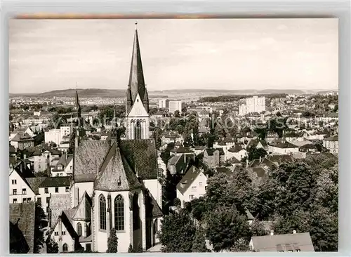 AK / Ansichtskarte Giessen Lahn Panorama mit Kirche Kat. Giessen