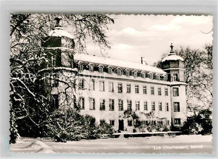 Lich Hessen Schloss Kat. Lich Nr. kt74087 oldthing Ansichtskarten Hessen