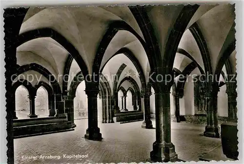 AK / Ansichtskarte Lich Hessen Kloster Arnsburg Kapitelsaal Kat. Lich