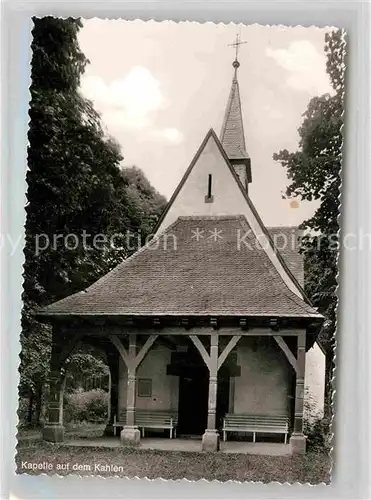 AK / Ansichtskarte Medebach Kapelle auf dem Kahlen Kat. Medebach