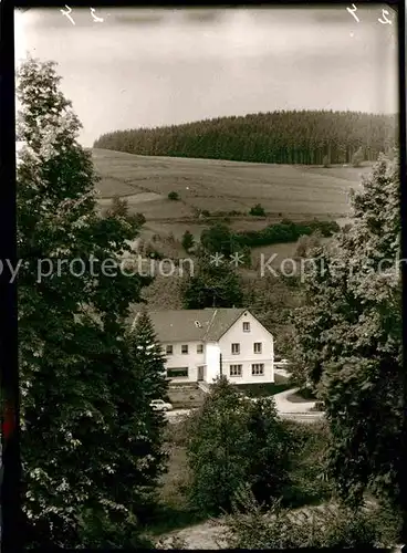 AK / Ansichtskarte Liesen Pension Kat. Hallenberg