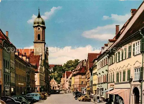 AK / Ansichtskarte Kaufbeuren Kaiser Max Strasse  Kat. Kaufbeuren