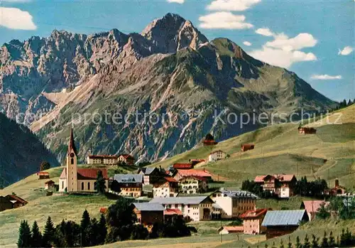 AK / Ansichtskarte Hirschegg Kleinwalsertal Vorarlberg Widderstein  Kat. Mittelberg