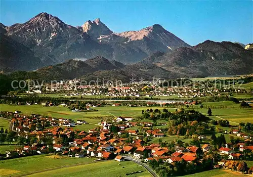 AK / Ansichtskarte Schwangau Fuessen Rossberg Aggenstein Breitenberg  Kat. Schwangau