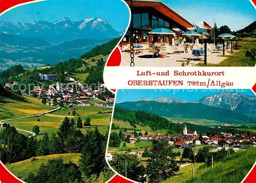 AK / Ansichtskarte Oberstaufen Cafe  Kat. Oberstaufen