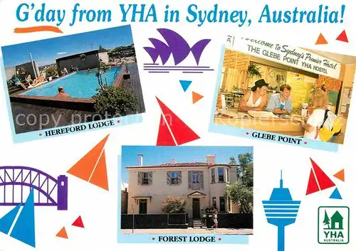 AK / Ansichtskarte Sidney Yha Hostels 