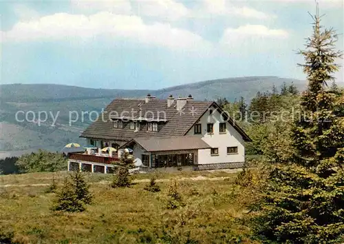 AK / Ansichtskarte Hessisch Lichtenau Berggasthaus Hoher Meissner Kat. Hessisch Lichtenau