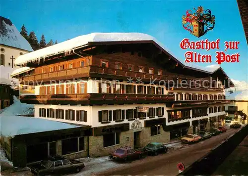 AK / Ansichtskarte Fieberbrunn Tirol Gasthof zur Alten Post Kat. Fieberbrunn