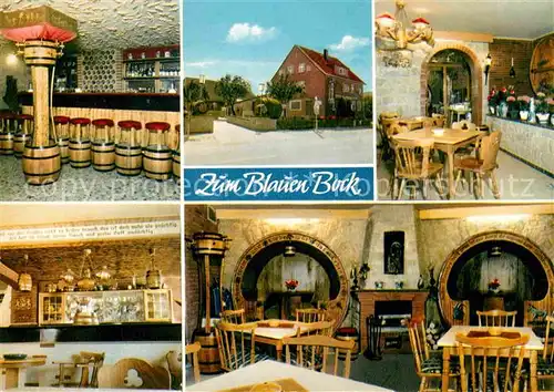 AK / Ansichtskarte Schellerten Zum Blauen Bock Bar Gastraeume Kat. Schellerten