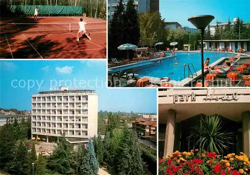 AK / Ansichtskarte Abano Terme Park Hotel Tennisplatz Swimmingpool Kat. Abano Terme
