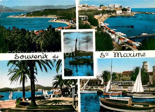 AK / Ansichtskarte Maxime sur Mer Var Sainte Panorama Hafen Kat. Sainte Maxime