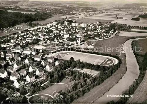 AK / Ansichtskarte Froendenberg Ruhr Fliegeraufnahme Kat. Froendenberg Ruhr