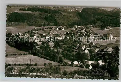 AK / Ansichtskarte Liesen Panorama Luftkurort Kat. Hallenberg