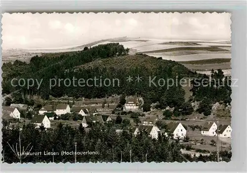 AK / Ansichtskarte Liesen Panorama Luftkurort Kat. Hallenberg