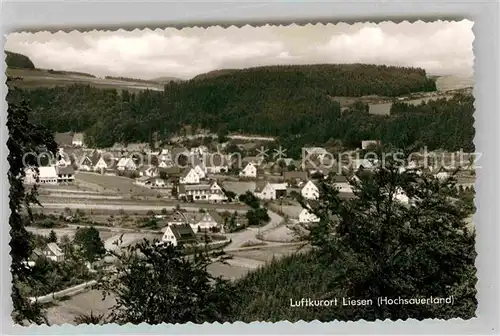 AK / Ansichtskarte Liesen Panorama Luftkurort Kat. Hallenberg