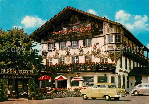AK / Ansichtskarte Kochel See Alpen Hotel Schmied von Kochel  Kat. Kochel a.See