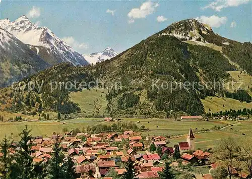 AK / Ansichtskarte Bad Oberdorf Rotspitze Entschenkop Horn Kat. Bad Hindelang