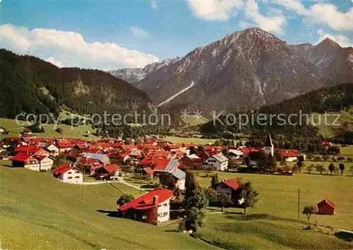 AK / Ansichtskarte Bad Oberdorf Pfannhoelzer Breitenberg Rotspitze  Kat. Bad Hindelang