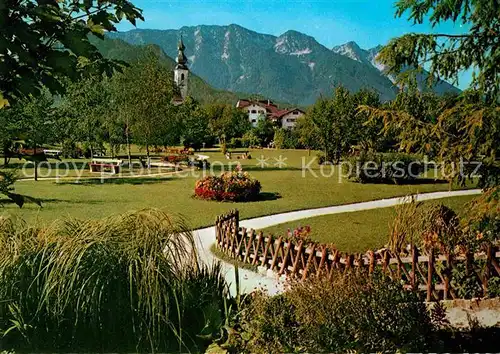 AK / Ansichtskarte Inzell Kurpark Rauschberg  Kat. Inzell