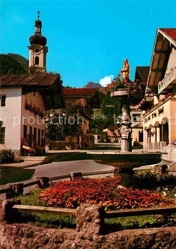 AK / Ansichtskarte Oberaudorf Bruennstein Marienbrunnen Kat. Oberaudorf