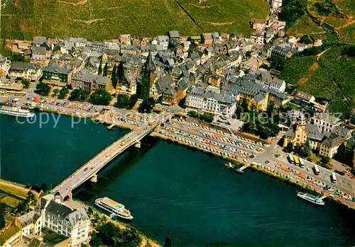 AK / Ansichtskarte Bernkastel Kues Fliegeraufnahme Kat. Bernkastel Kues