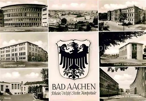 AK / Ansichtskarte Bad Aachen Rheinisch Westfaeliche Technische Hochschule Auditorium Maximum Mensa 