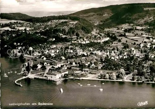 AK / Ansichtskarte Ludwigshafen Bodensee Fliegeraufnahme Kat. Bodman Ludwigshafen