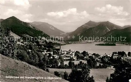 AK / Ansichtskarte Schliersee Brecherspitze Jaegerkamp Kat. Schliersee