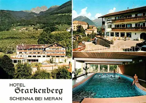 AK / Ansichtskarte Schenna Meran Hotel Strakenberg Kat. Italien