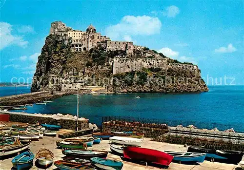 AK / Ansichtskarte Ischia Ponte Castello Aragonese