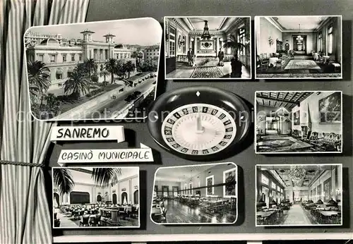 AK / Ansichtskarte Sanremo Casino Municipale Kat. 