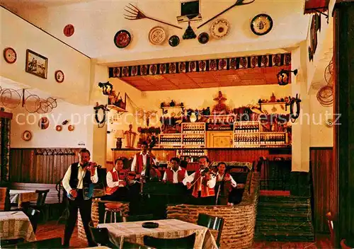 AK / Ansichtskarte Rust Neusiedlersee Hotel Restaurant Sifkovits Original ungarische Zigeunerkapelle Kat. Burgenland