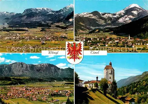 AK / Ansichtskarte Woergl Tirol Panoramen 