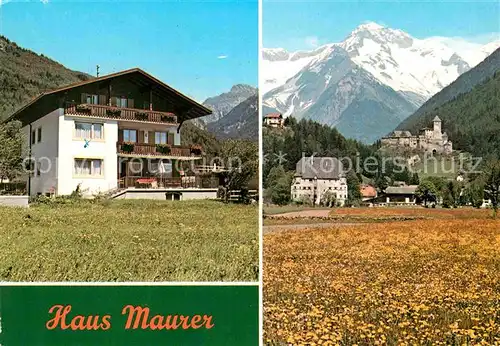 AK / Ansichtskarte Sand Taufers Haus Maurer Schloss